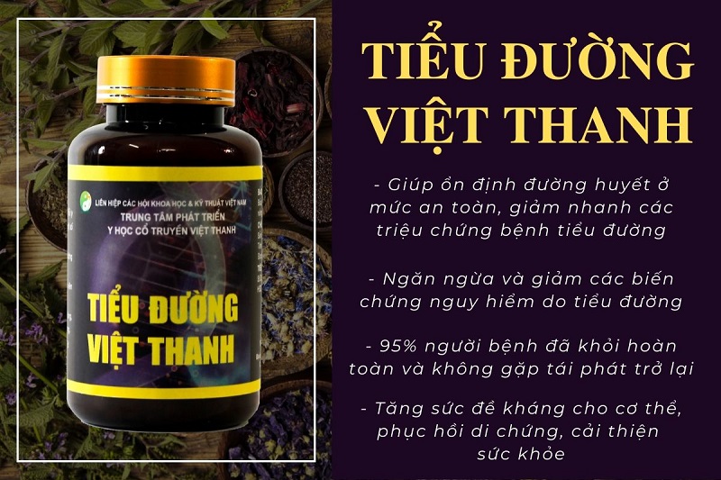 thuốc tiểu đường Việt Thanh